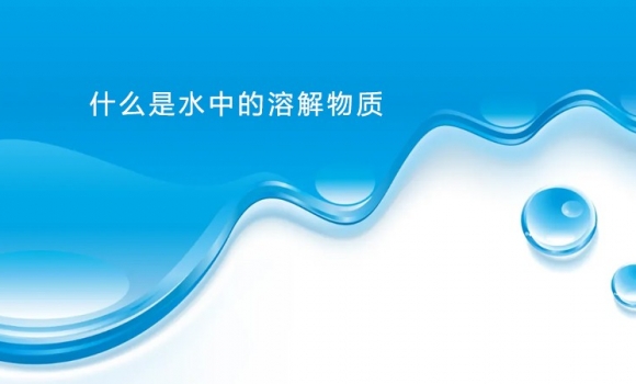 什么是水中的溶解物質(zhì)？